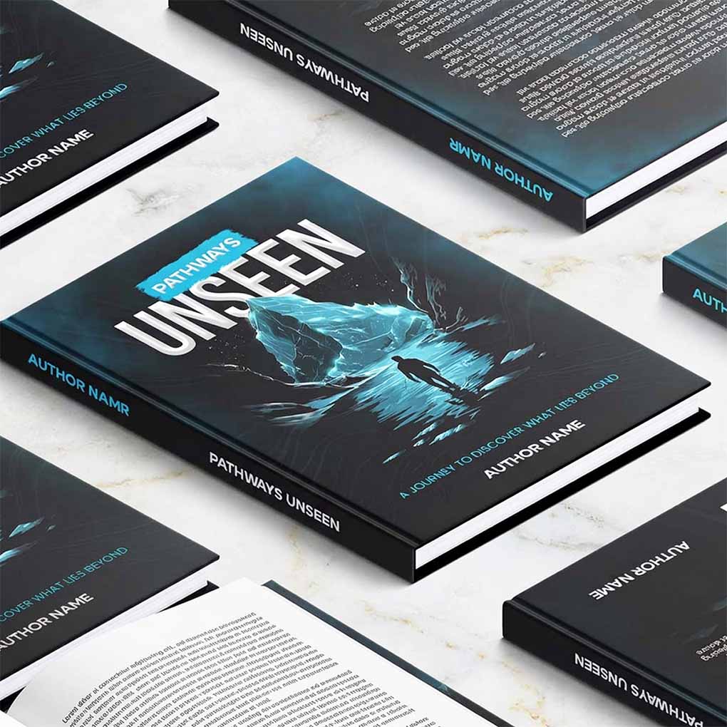 Premium hardcover book printing in Dubai with custom full color cover and professional binding