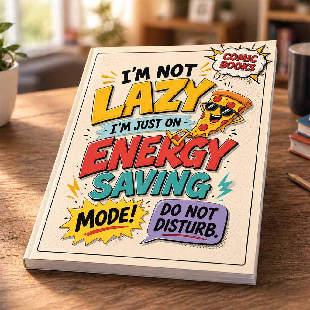 Custom comic book printing in Dubai with colorful personalized hardcover cover design