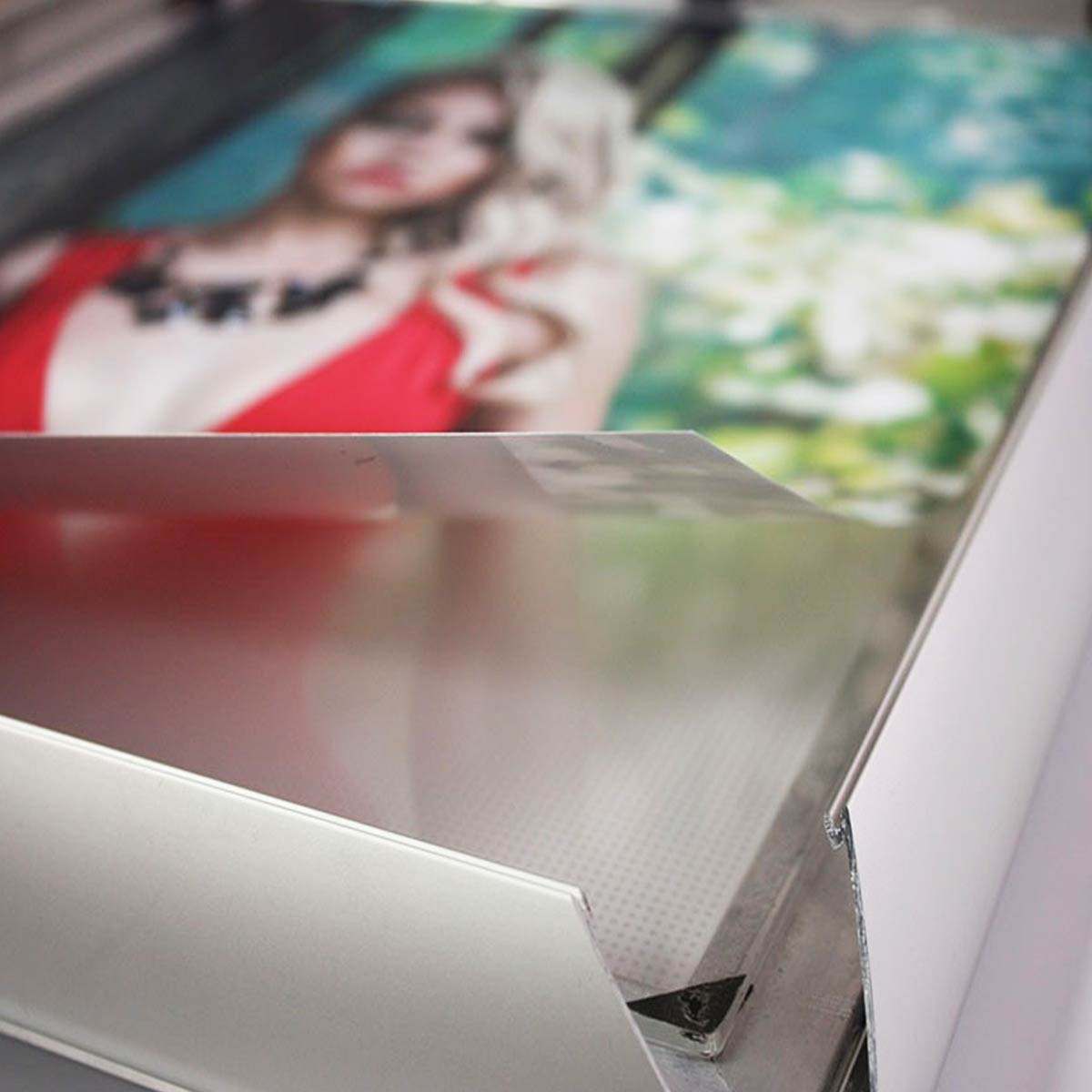 Duratrans backlit film printing in Dubai with translucent high resolution graphics for illuminated lightbox advertising displays