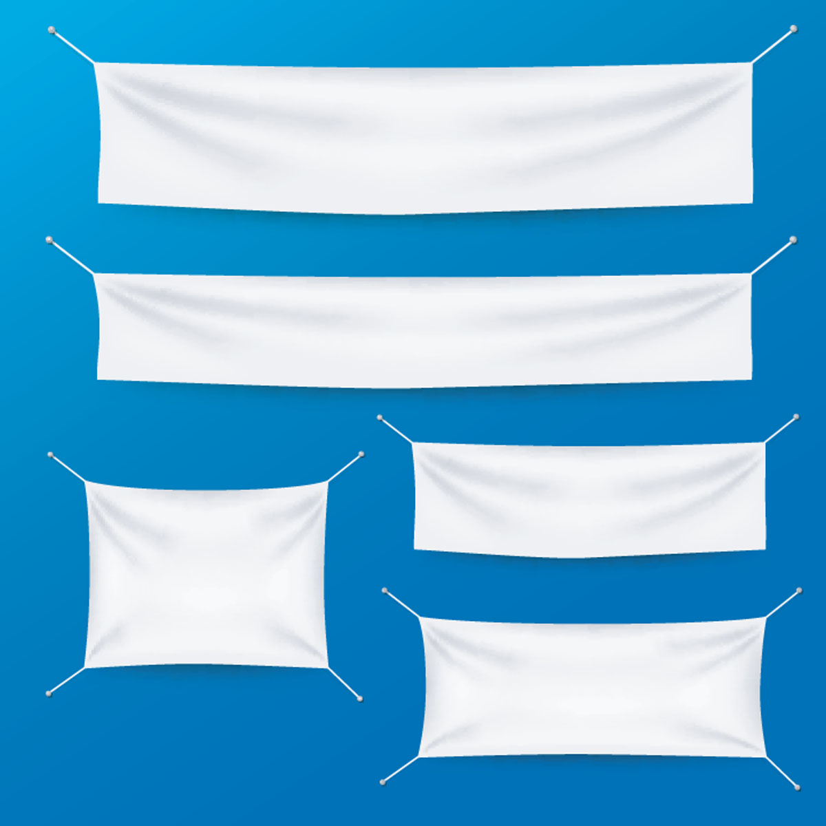 Custom size flex banners in Dubai with eyelets for indoor outdoor advertising events and promotional displays