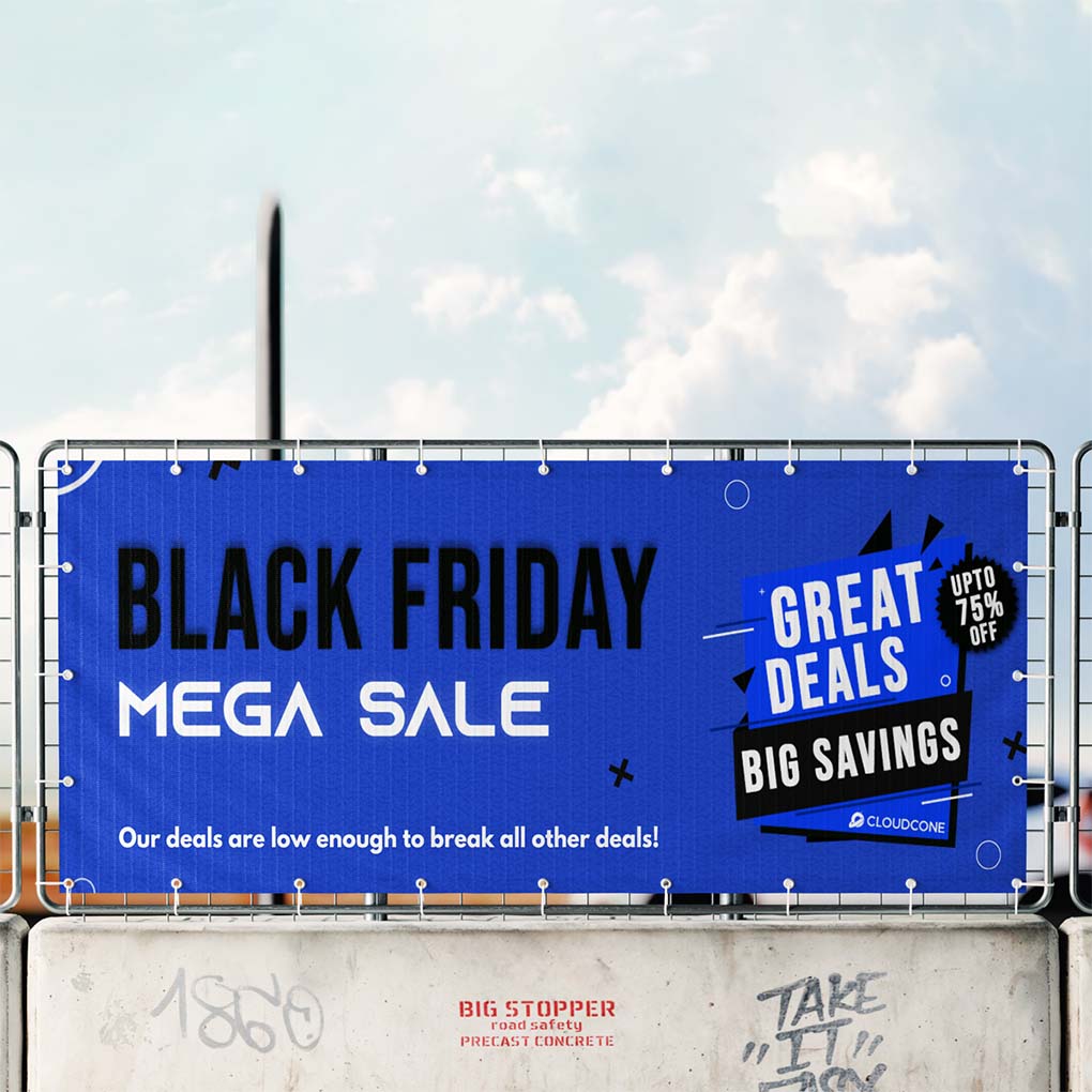 Large format flex banner printing in Dubai for sales promotions events exhibitions and outdoor advertising