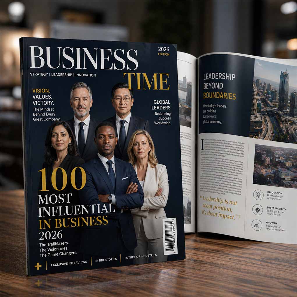 Corporate business magazine printing in Dubai with professional full color pages and premium finishing
